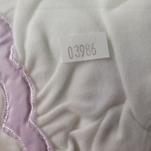 Vintage Miss Elaine Victorian Nightgown Womens S White Fleece Quilt Embroidered - Picture 12 of 12